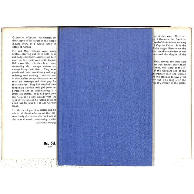 WESCOTT, Glenway [191] pp. Hamish Hamilton 1945 7 1/2" x 5 1/4"