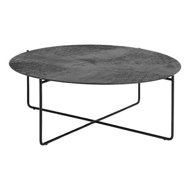 Stone Bronze Isola 800 Coffee Table by Disain1971 For Sale