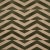 Sample - Schumacher X Miles Redd Broken Chevron Cut Velvet Fabric in Olive on Khaki For Sale