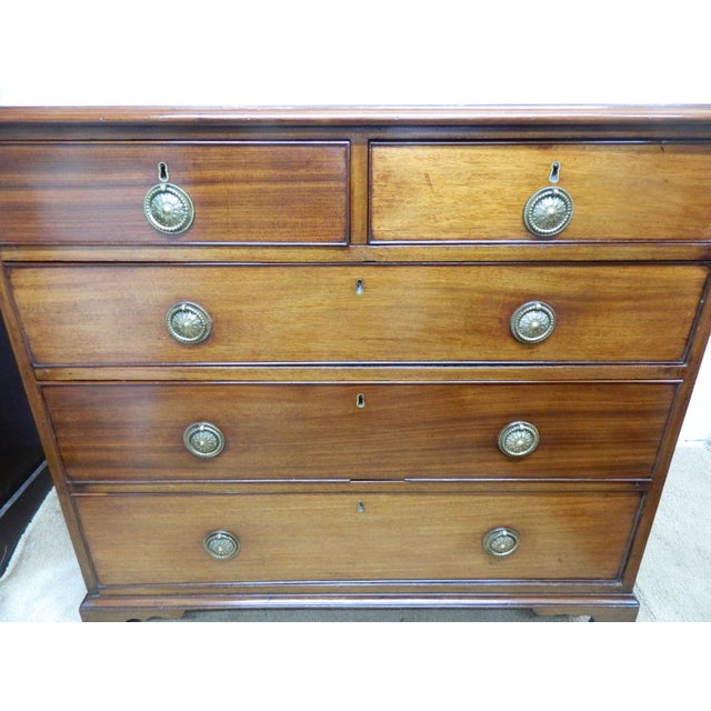 Edwardian Mahogany Chest of Drawers, 1890s For Sale - Image 3 of 18