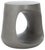 2020s Vikki Concrete Accent Stool - Dark Grey For Sale - Image 5 of 6