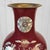 Metal Vintage 41" Chinese Chinoiserie Red Enamel & Mother of Pearl Inlay Dragon Floor For Sale - Image 7 of 10