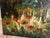 1950s Oil Painting of a Garden Walk For Sale - Image 11 of 12