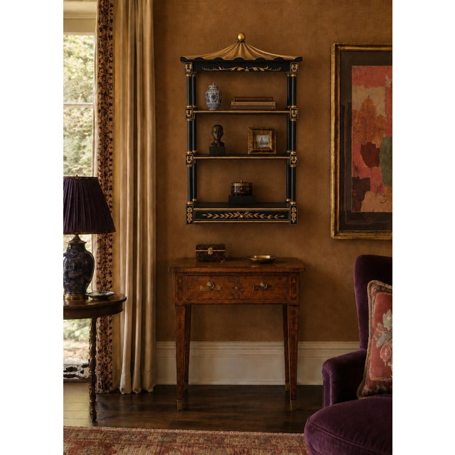 1970s Union National Chinoiserie Pagoda Wall Étagère / Shelf For Sale - Image 11 of 11