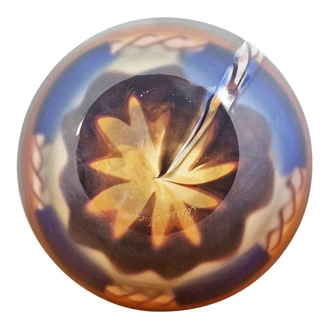 Murano Glass Vase, 1980s For Sale - Image 7 of 10