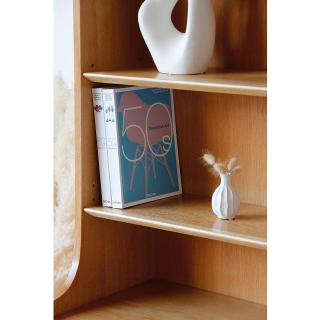 Vintage Scandinavian Oak Bookcase, 1960s For Sale - Image 11 of 18