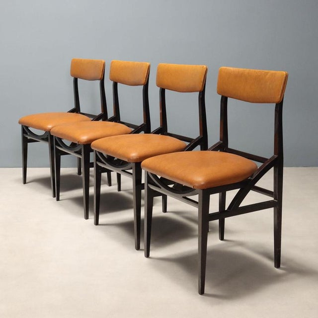 Vintage Chairs in Beech, 1960s For Sale - Image 4 of 11