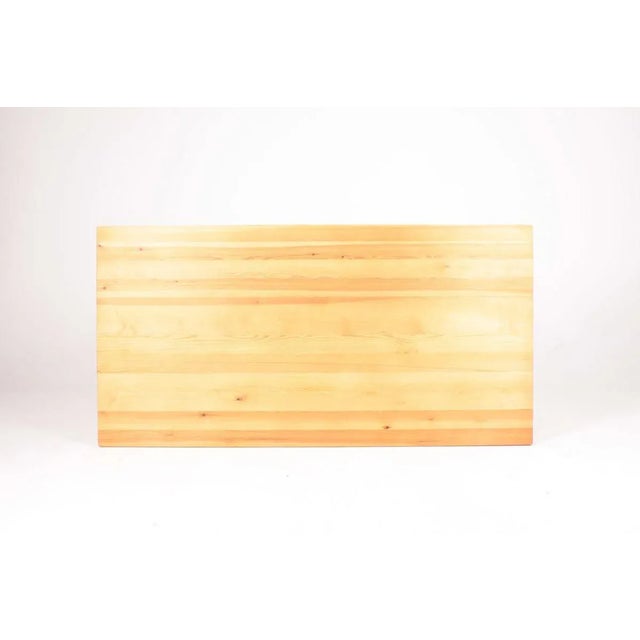 Dining Table in Solid Scandinavian Pine from Søborg Furniture, 1960s For Sale - Image 6 of 9
