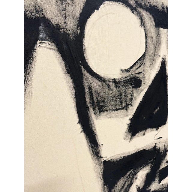 2020s Far Away Place, Contemporary Mid Century Modern Abstract Painting by Matt Higgins For Sale - Image 5 of 7