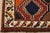 Qashqai Rug 3’8” X 6’7” Red Wool Vintage Tribal Hand-Knotted Oriental Carpet For Sale - Image 10 of 13