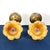 1960s Rare Authentic Feldman Lighting Co. Custom Resin & Bronzed Brass Sconces - A Pair For Sale - Image 13 of 16