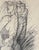 Expressionism Mid 20th Century Abstract Expressionist Lithograph by Marcel Gromaire 1952 “Standing Nude” For Sale - Image 3 of 7
