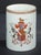 Chinoiserie Very Large Antique 18th Century Chinese Export Porcelain Armorial Tankard Mug With the Coat of Arms of the Duke of Norfolk For Sale - Image 3 of 8