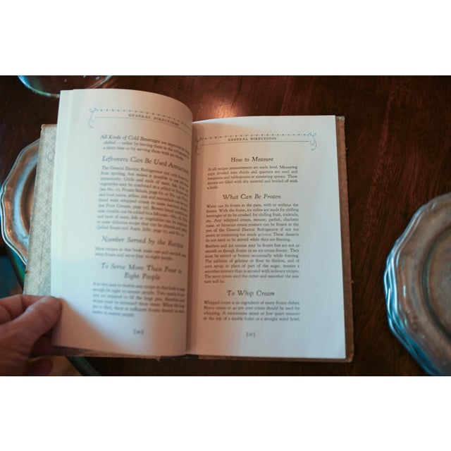 1927 Electric Refrigerator Recipes and Menus Cookbook General Electric For Sale - Image 9 of 14