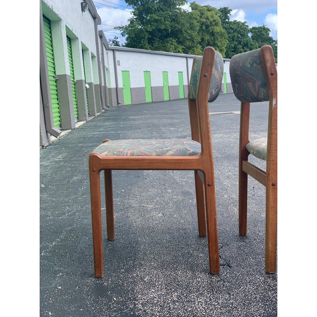 Niels Moller 1970s Vintage J L Moller Teak Dining Chairs- Set of 4 For Sale - Image 4 of 13