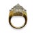 18th Century 18th Century Diamond Cluster Ring Size 6.5 For Sale In New York - Image 6 of 7