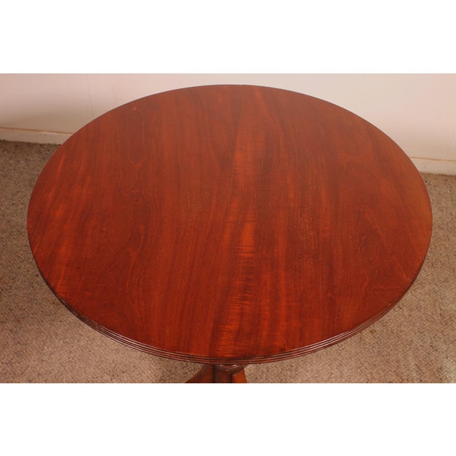 Wood Mahogany Side Table, 19th Century For Sale - Image 7 of 9
