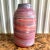 Pink Pink & Teal Glazed Egyptian Clay Vase by Dick Studley For Sale - Image 8 of 8