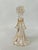 Single Murano Glass Clear and Gold Infused Angel Candle Holder For Sale - Image 4 of 14