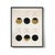 Paper Solar and Lunar Eclipse Print in Black and Gold For Sale - Image 7 of 7
