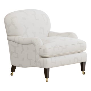 Powder Sofia Lounge Chair by Ceraudo For Sale
