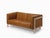Two-Seater Sofa in Ash and Camel Leather by Julien Renault For Sale - Image 14 of 14