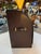 Vintage Gucci Leather and Wood Bar Box / Bottle Case For Sale - Image 10 of 12