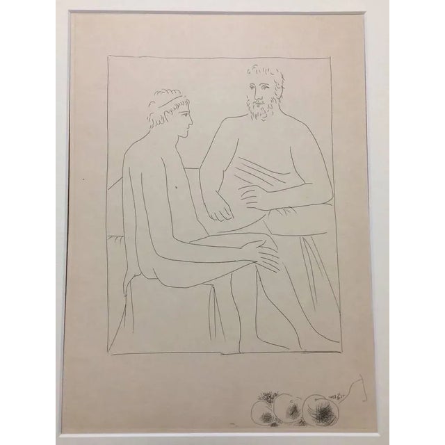Original etching from the portfolio ''Les Métamorphoses d'Ovide''publised by Skira in 1931. Illustration ''Avec...