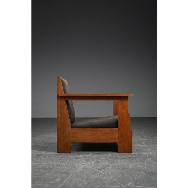 1920s Vintage Hague School Lounge Chair, 1920s For Sale - Image 5 of 15