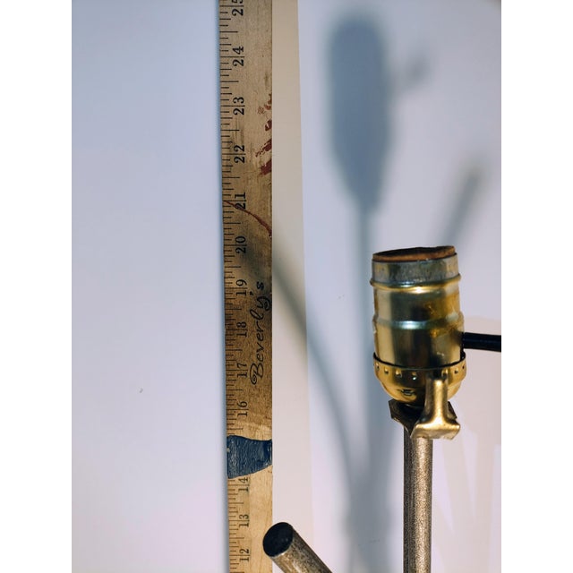 Mid-Century Modern 1960s Mid-Century Modern Gilt Brass Table Lamp For Sale - Image 3 of 8