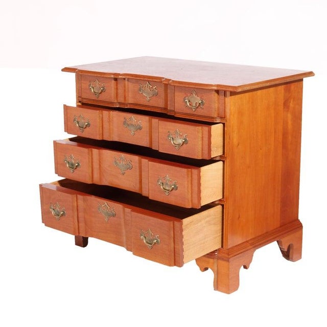 Chippendale English Chippendale Style Block Front Chest, Bartley Collection, 20th C For Sale - Image 3 of 13