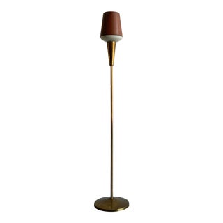 1950s Mixed Materials Floor Lamp For Sale