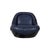Baxter Barett Leather Armchair Blue For Sale - Image 9 of 13