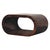 Walnut-Finish Mango Wood Curved Coffee Table For Sale In Philadelphia - Image 6 of 8