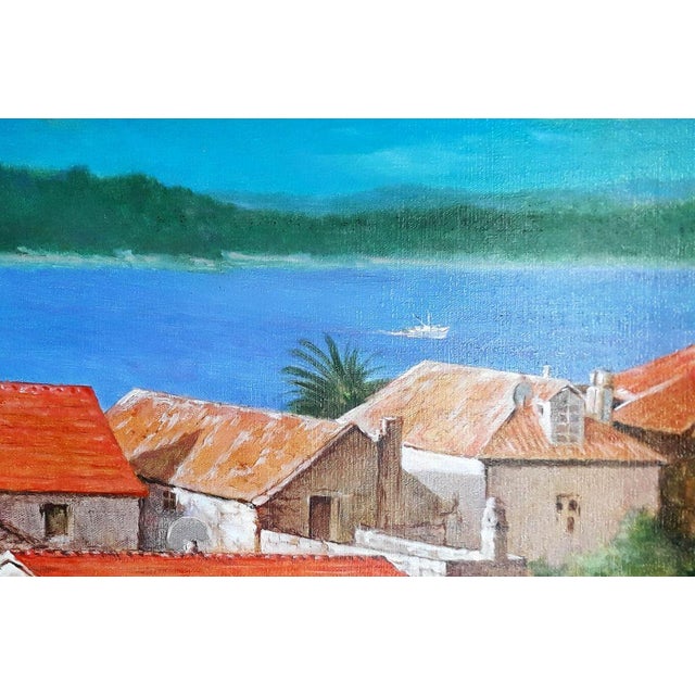 Contemporary Oil Painting Orebic (Croatia) Korkishko Vasily For Sale - Image 3 of 7