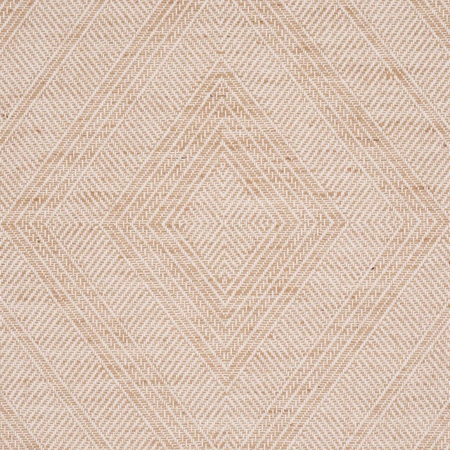 Traditional Schumacher Tortola Linen Paperweave Large Wallcovering In Natural For Sale - Image 3 of 5