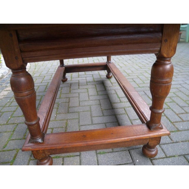Monastery Dining Table in Oak, 1800s For Sale - Image 5 of 18
