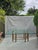Glass and Bamboo Dining Table For Sale In Los Angeles - Image 6 of 7
