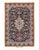 This is an authentic Persian Isfahan rug. Very fine weave, museum quality. Silk and Wool on Silk foundation,