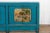1990s Long Azure Blue Chinese Sideboard For Sale - Image 5 of 10