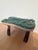 Mid 20th C. Camel Saddle Stool With Reversible Cushion and Original Bell For Sale - Image 9 of 11