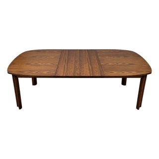 Mid Century Modern Brutalist Tabago Canada Dining Table For Sale