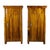 Biedermeier Nutwood Cabinets, Austria, 1830s, Set of 2 For Sale
