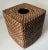 Brown Hand Woven Rattan Tissue Box Cover For Sale In New York - Image 6 of 6