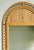 Vintage Boho Arched Rattan Rings Mirror For Sale - Image 4 of 6