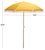 Introduce the Valencia 6.5 ft Beach Umbrella in a vibrant yellow that brightens up any sunny day by the shore. Crafted...