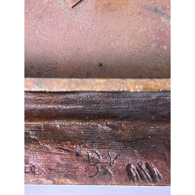 Pair of French Gilt Bronze Chenets, Patinated, Louis XVI Style, 19th Century For Sale - Image 16 of 16