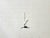 Black Space Age White Metal Table Lamp, 1970s For Sale - Image 8 of 16