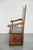 Antique English Oak Hall Bench with Storage Space For Sale - Image 4 of 18