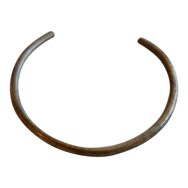 Vintage African Bronze Artifact For Sale